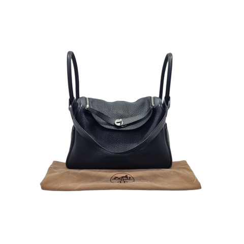 Hermes Lindy 30 Clemence Shw (Black)