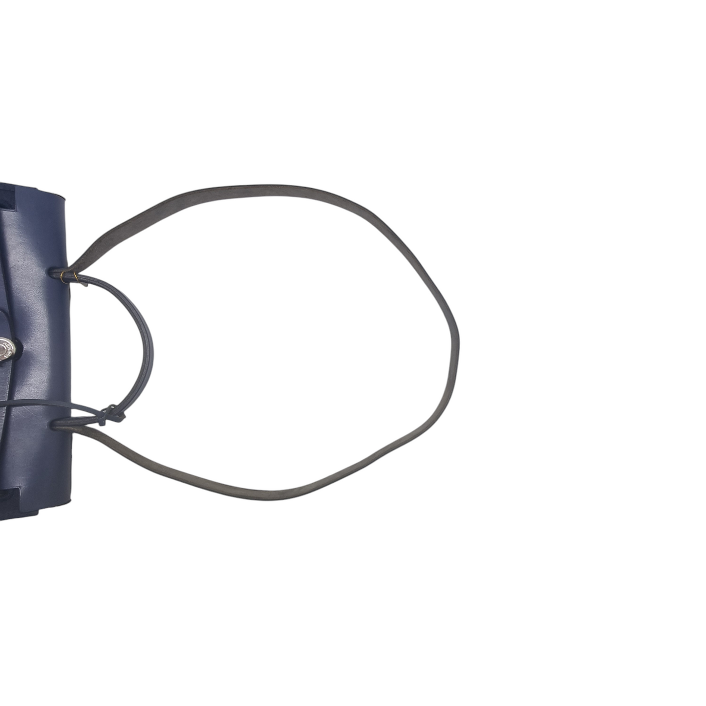 Hermes Herbag Pm 31 (2 in 1) Palladium Plated Hw (Dark Blue/Beige)