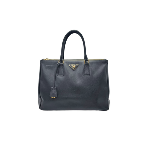 Prada BN1786 Saffiano Lux Galleria Tote Large Ghw (Black)