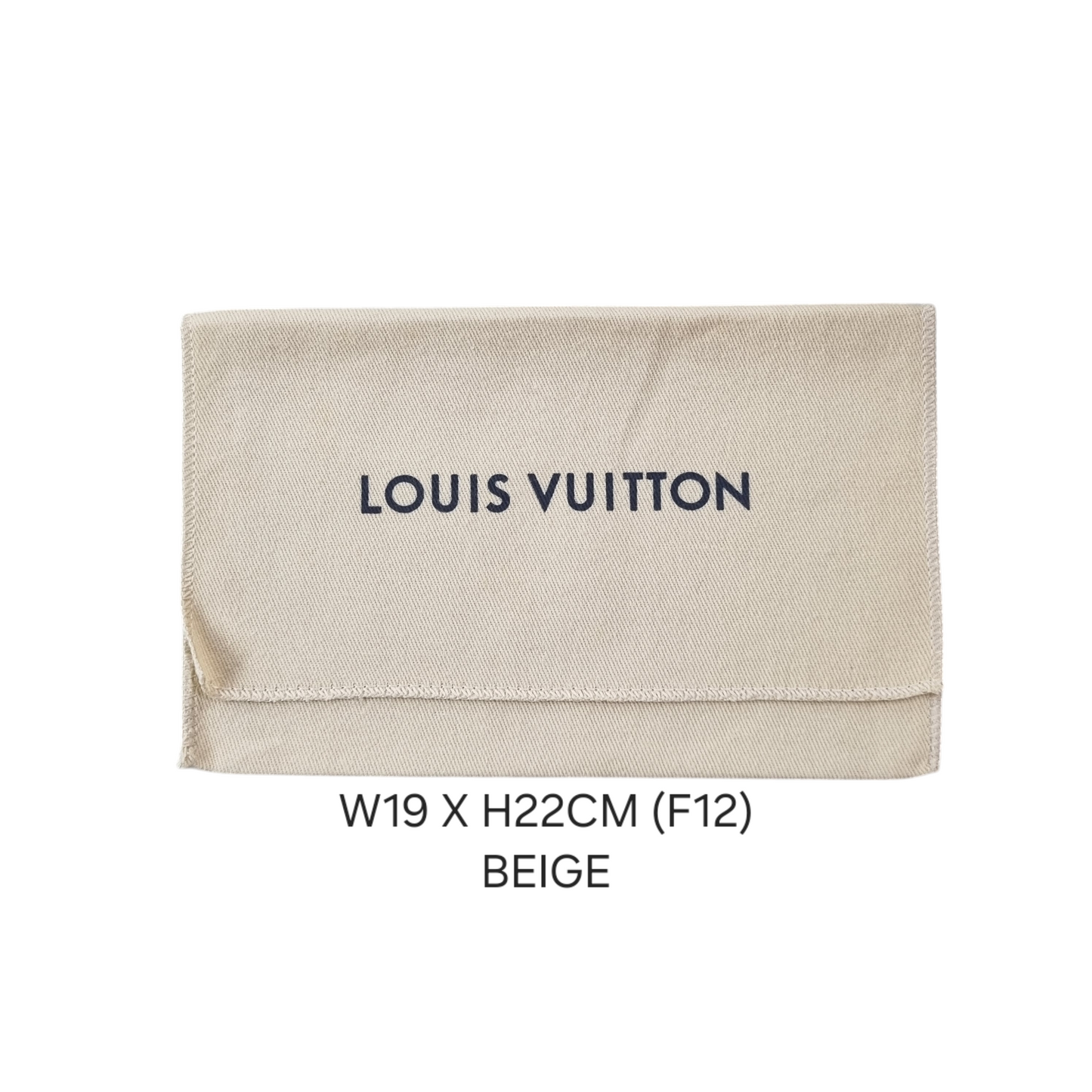 Dustbag Louis Vuitton Fold Beige