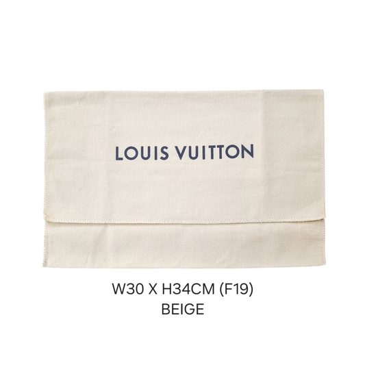 Dustbag Louis Vuitton Fold Beige