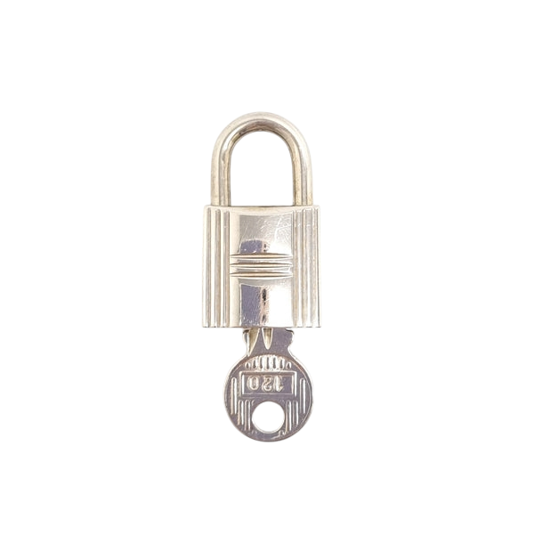 Hermes Cadena Lock & 1 Key Silver Phw