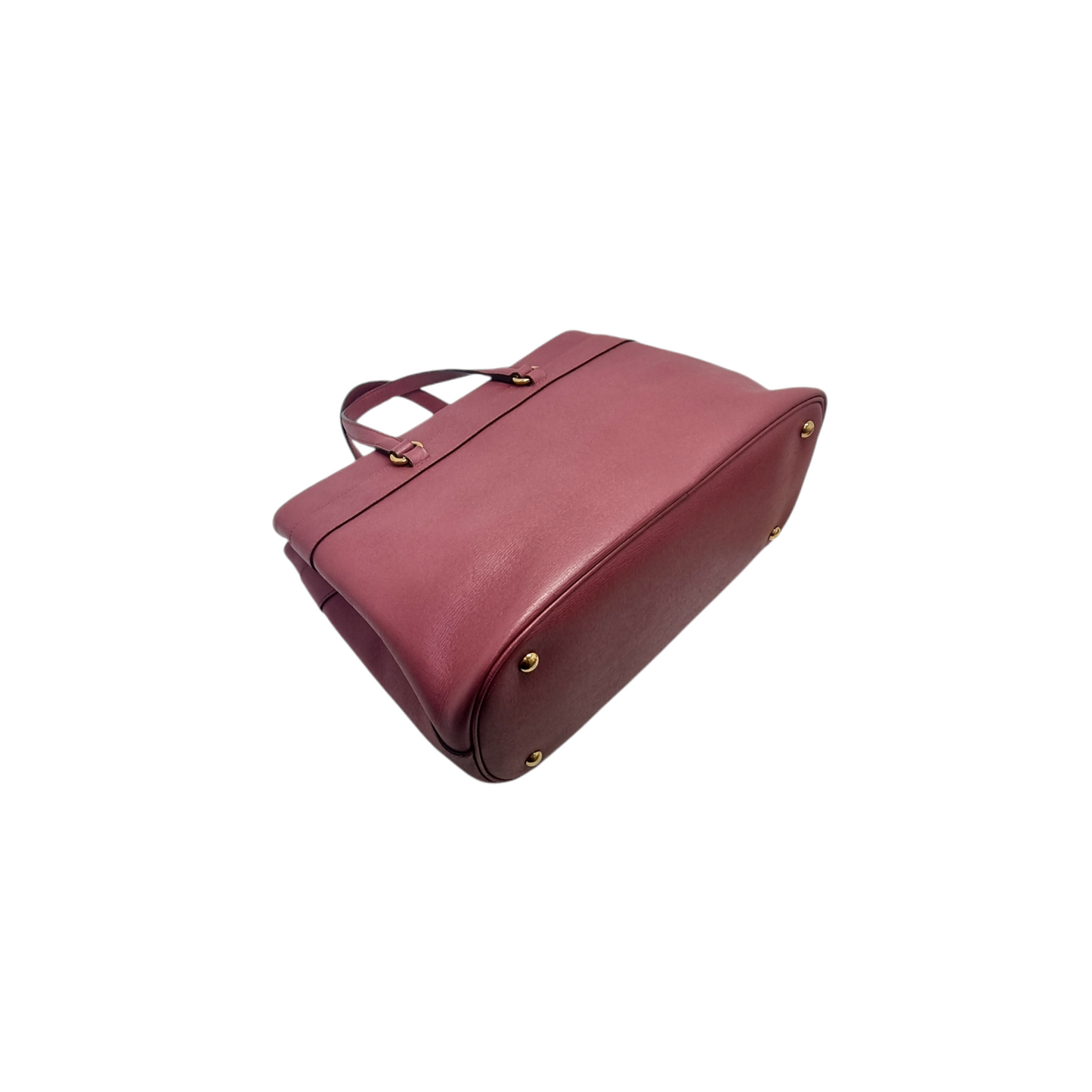 Gucci HorseBit 2 Way Safiano Leather Tote Bag Ghw (Bordeaux)