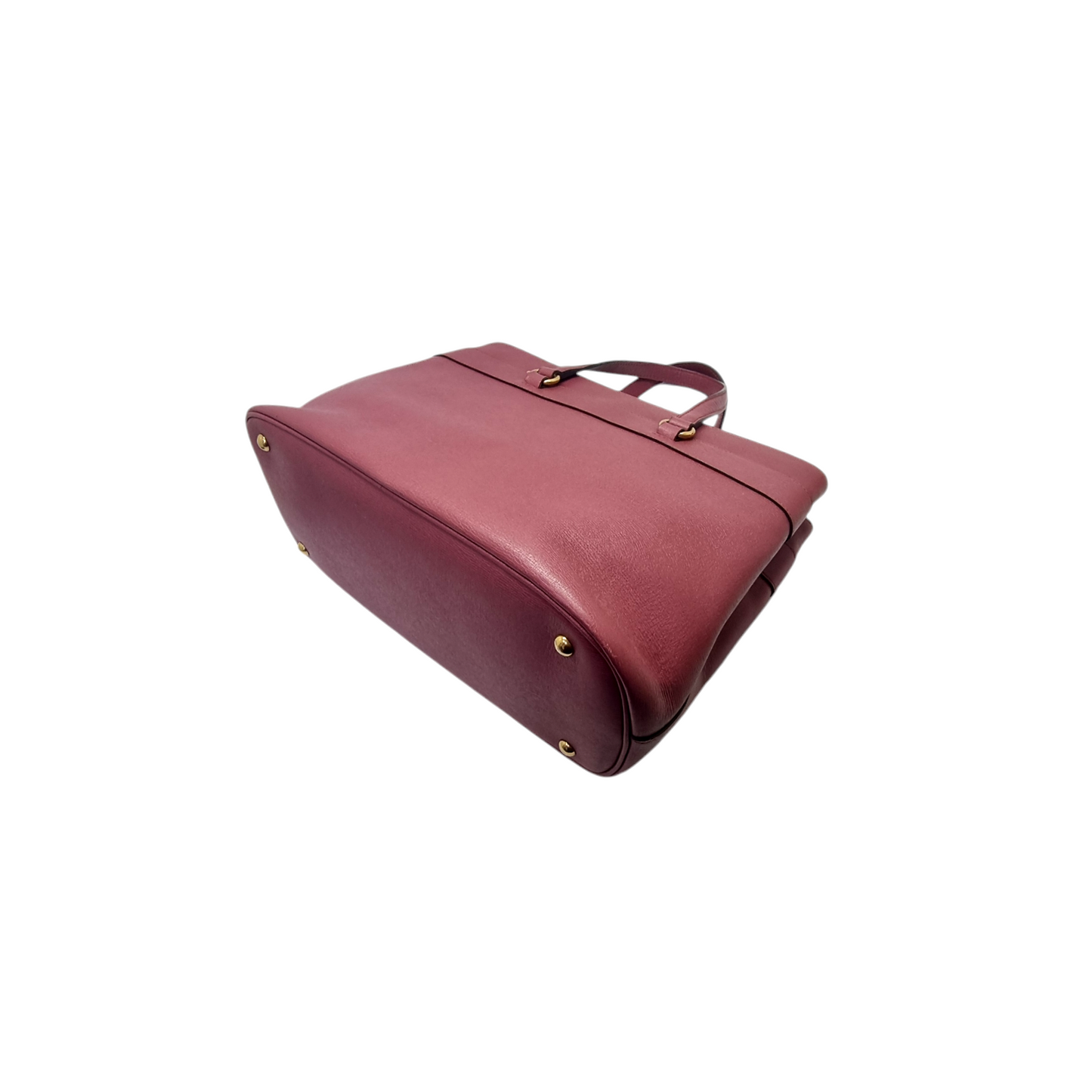 Gucci HorseBit 2 Way Safiano Leather Tote Bag Ghw (Bordeaux)