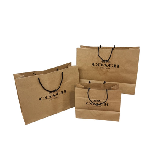 Paperbags Coach Brown
