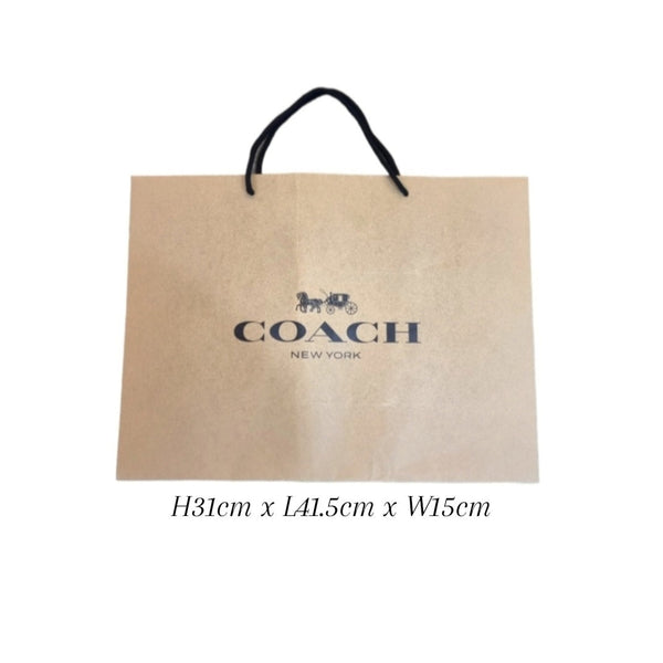Paperbags Coach Brown