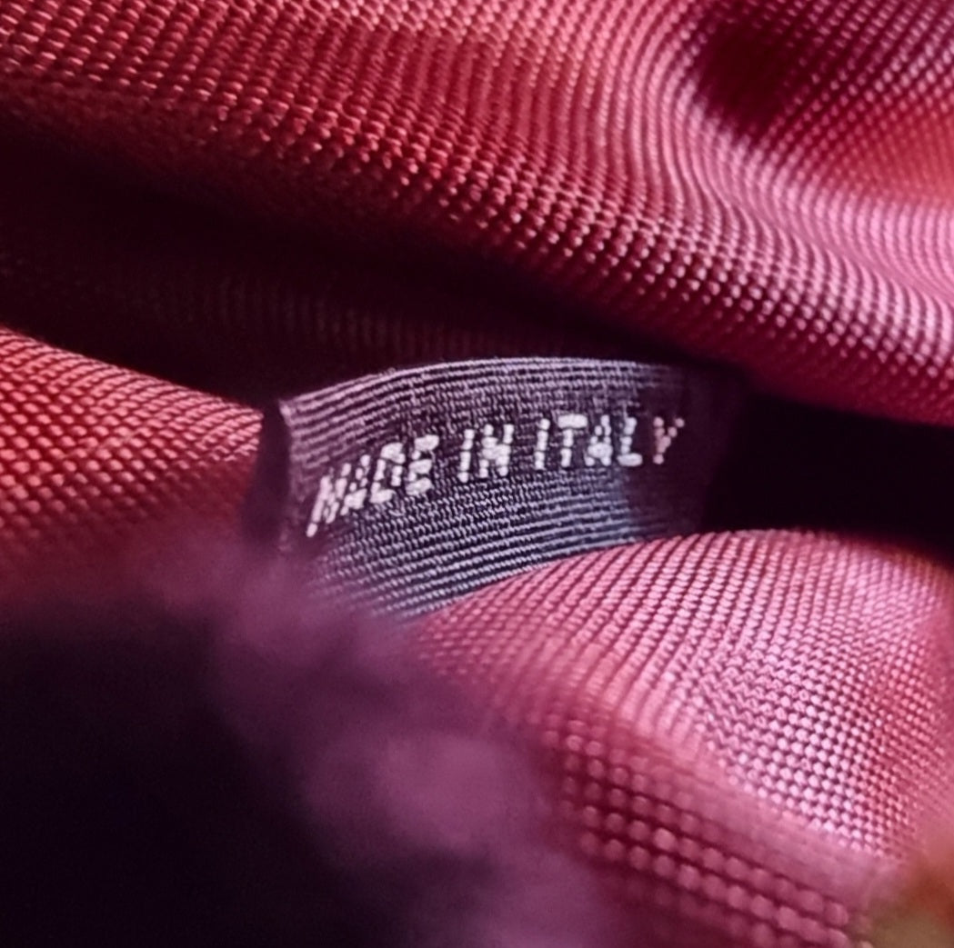 Prada 1M1290 Wallet On Chain Saffiano Leather Ghw (Pink)