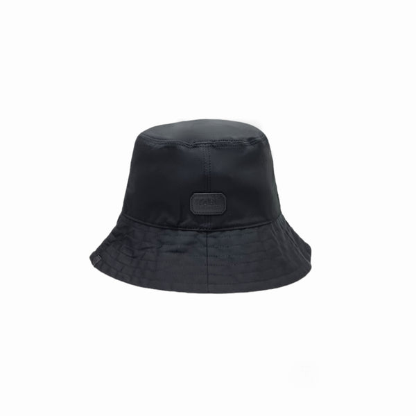 Karl Lagerfeld K/Kocktail Cotton Bucket Hat (Black)