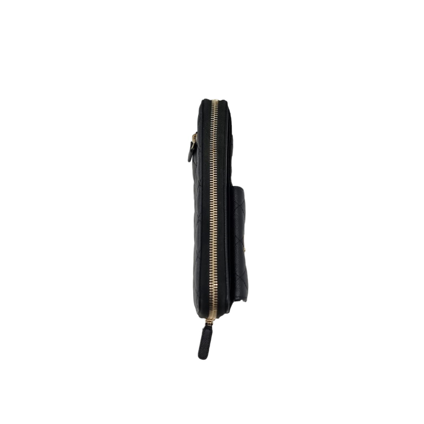 Chanel Zippy Wallet 2020 Cruise Caviar Ghw (Black)