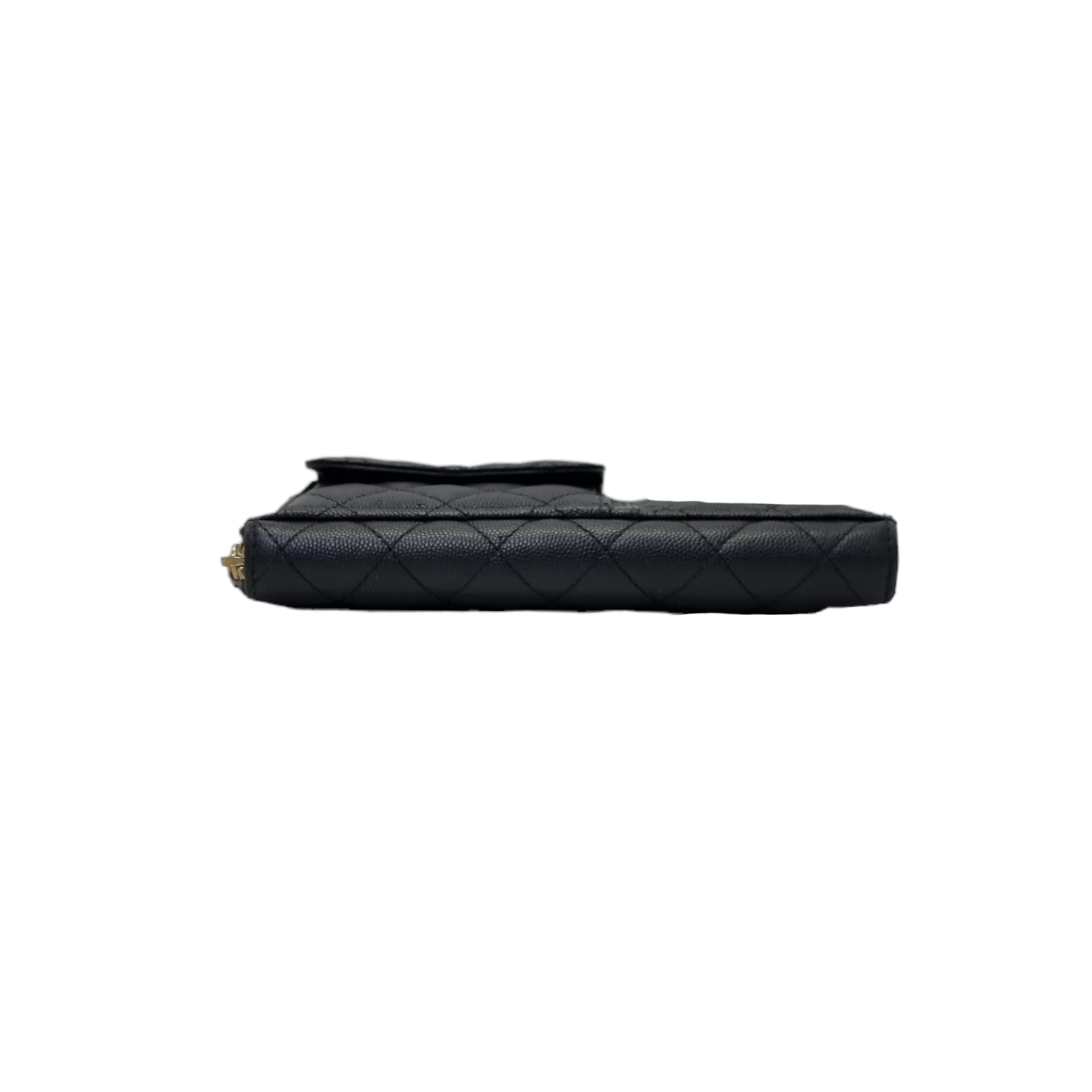 Chanel Zippy Wallet 2020 Cruise Caviar Ghw (Black)