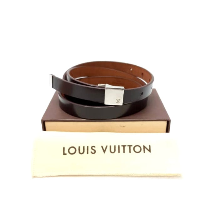 Louis Vuitton Vintage Belt Shw (Brown)