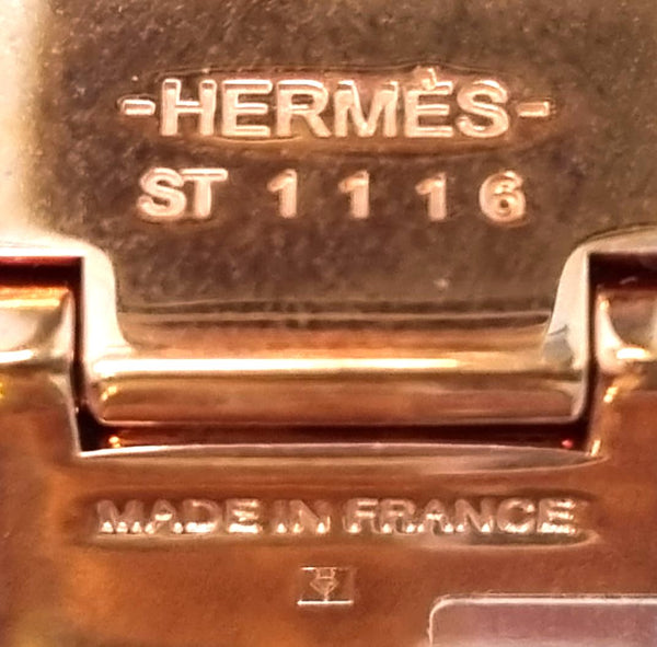 Hermes Clic Clac H PM Wide Rghw (Black Enamel)