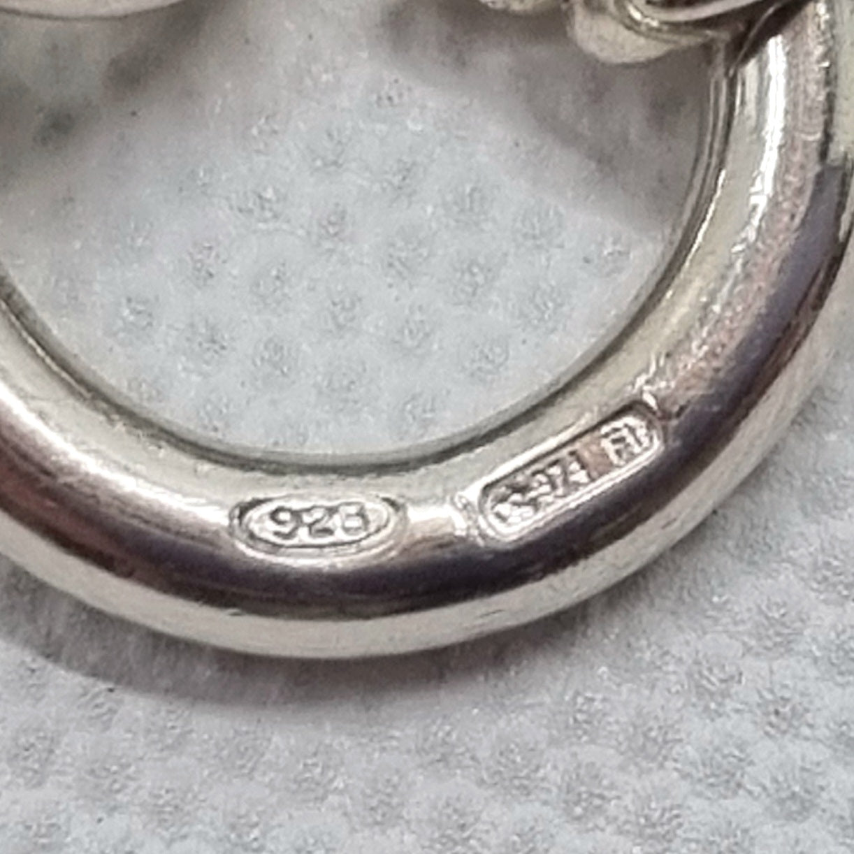 Hermes Amulettes Kelly Pendant With Necklace Silver 925/100