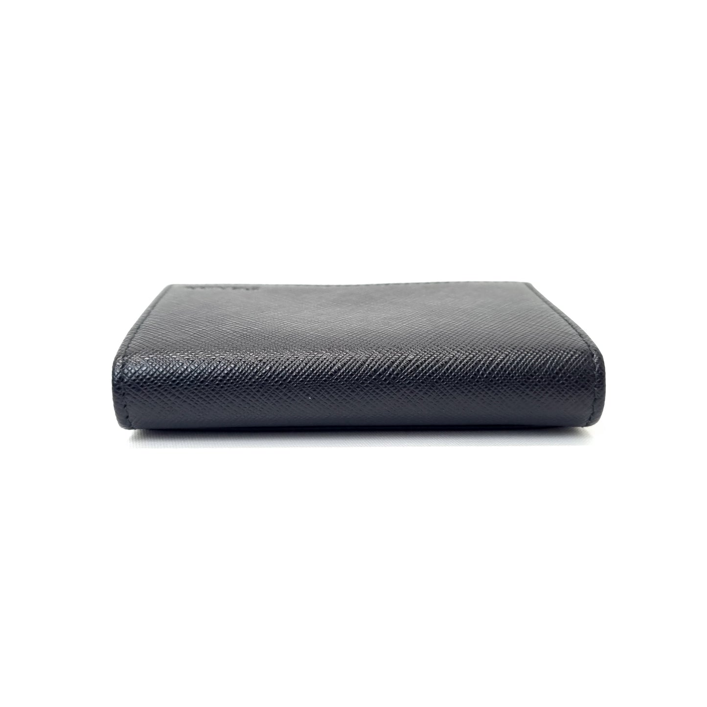 Prada 2MC122 Card Organiser Flap Saffiano (Black)