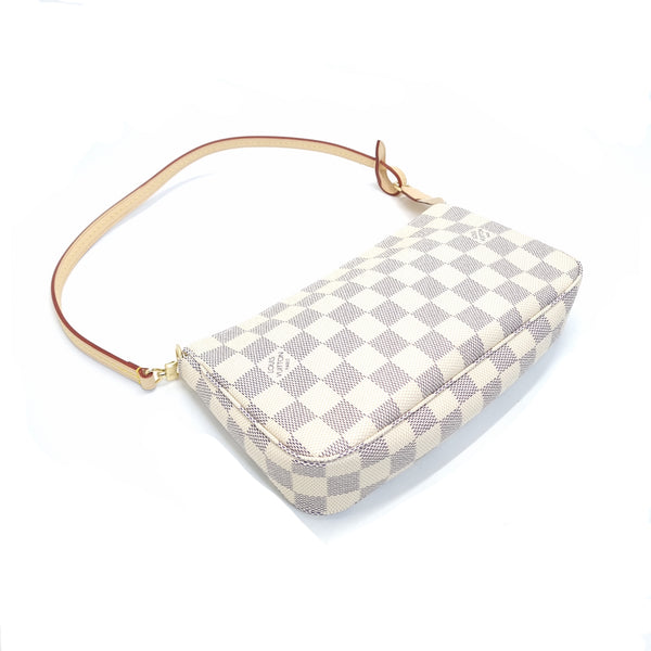 Louis Vuitton Pochette Accessories Ghw (Damier Azur)