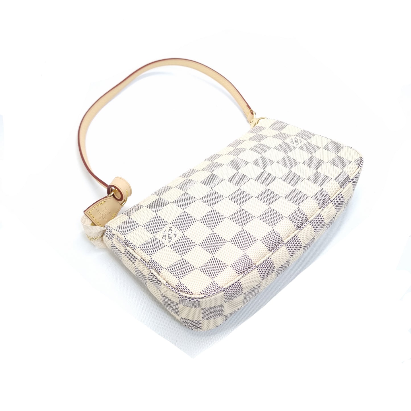 Louis Vuitton Pochette Accessories Ghw (Damier Azur)