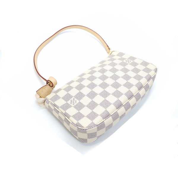 Louis Vuitton Pochette Accessories Ghw (Damier Azur)