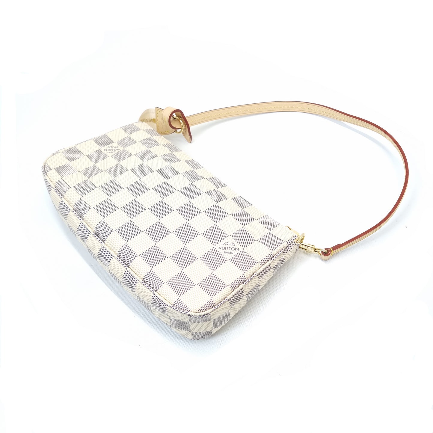 Louis Vuitton Pochette Accessories Ghw (Damier Azur)
