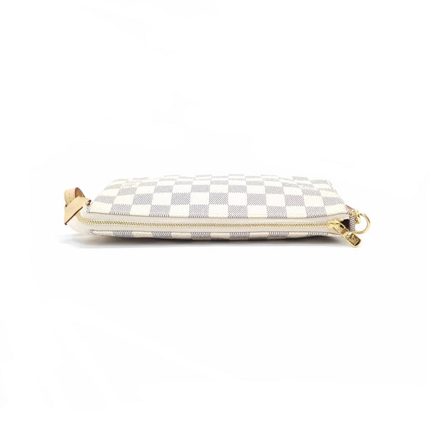 Louis Vuitton Pochette Accessories Ghw (Damier Azur)