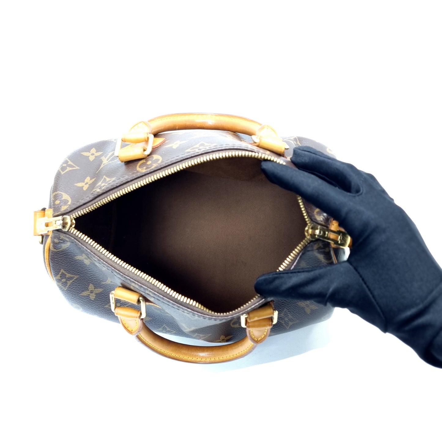 Louis Vuitton Speedy 25B Monogram Ghw