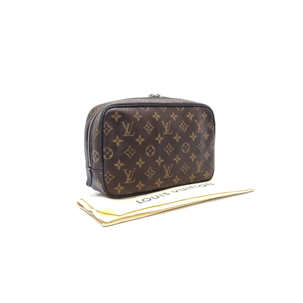 Louis Vuitton Macassar Toiletry Pouch GM Monogram Shw