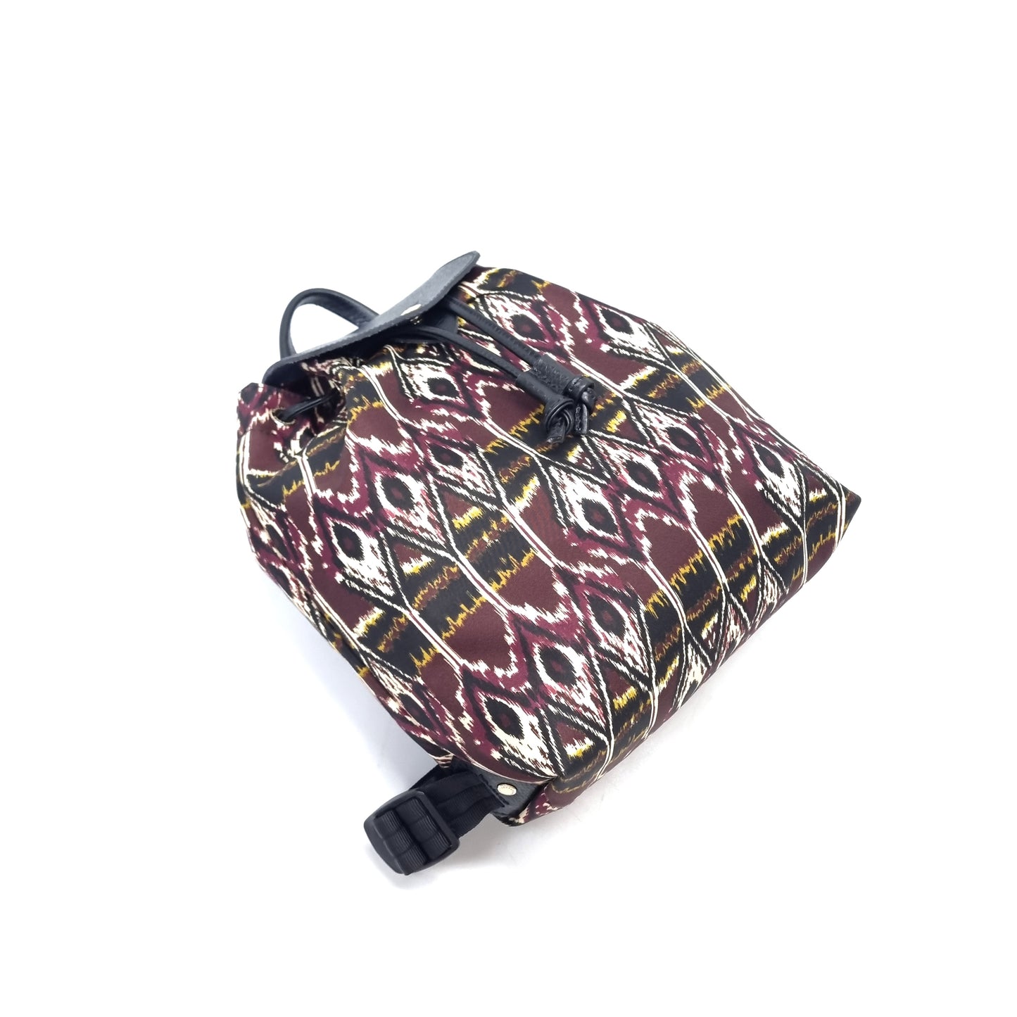 Longchamp Lepliage Ikat Backpack Nylon Ghw (Burgundy)