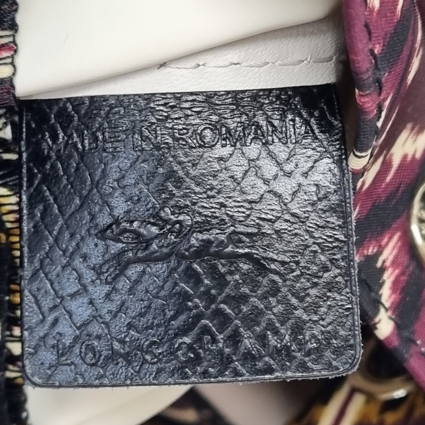 Longchamp Lepliage Ikat Backpack Nylon Ghw (Burgundy)