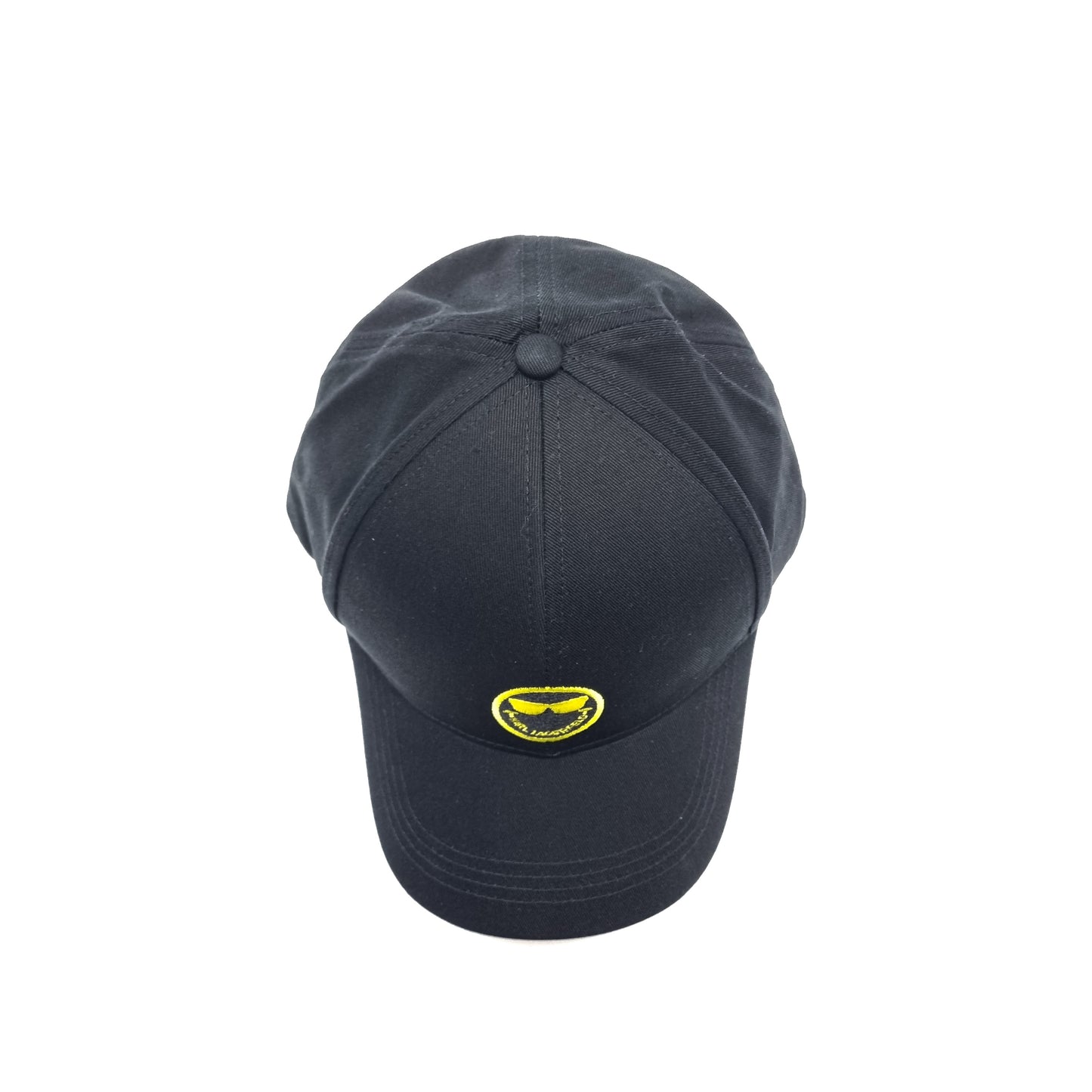 Karl Lagerfeld X Smiley World Cap 100% Organic Cotton (Black/Yellow)