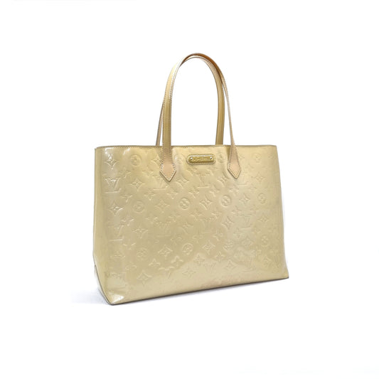 Louis Vuitton Wilshire MM Monogram Vernis Broncorail Ghw