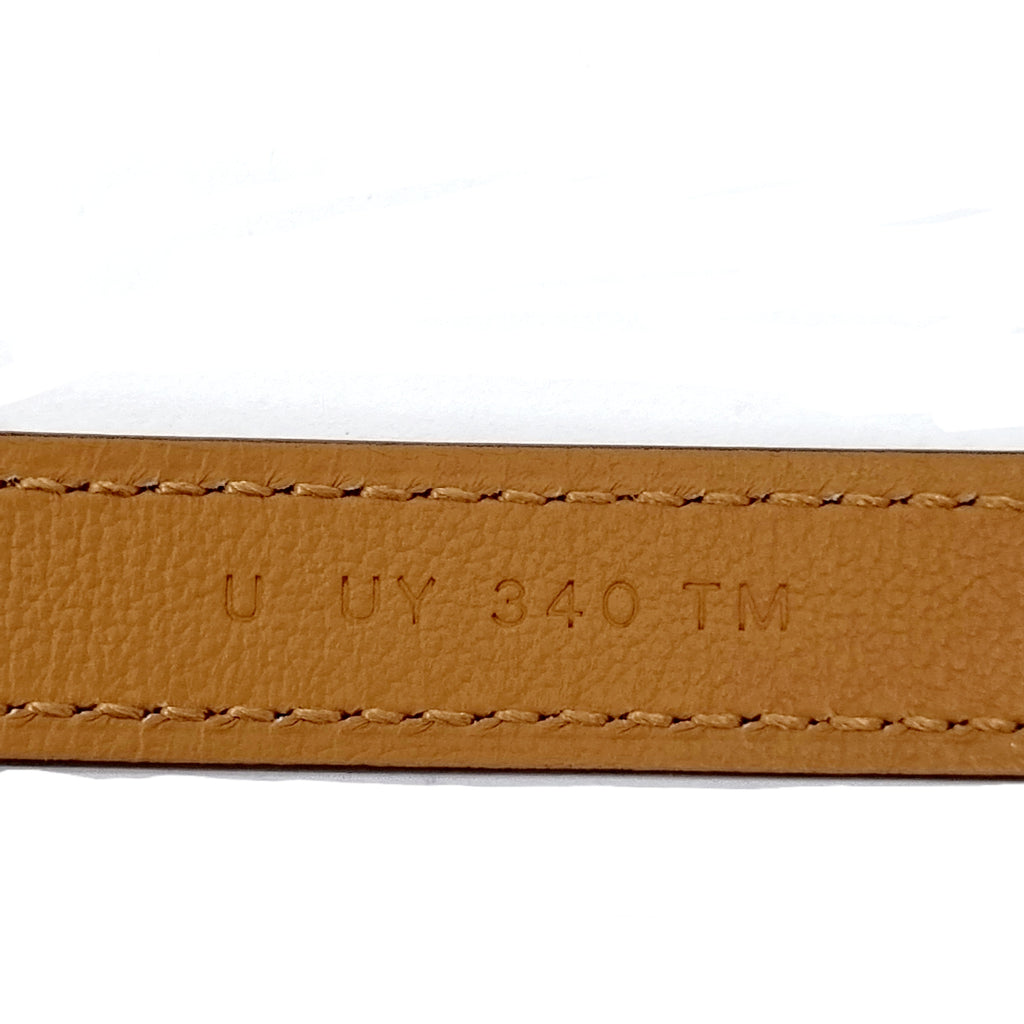 Hermes Belt Pop H Leather Ghw (Sesame/Brown) – ValiseLaBel