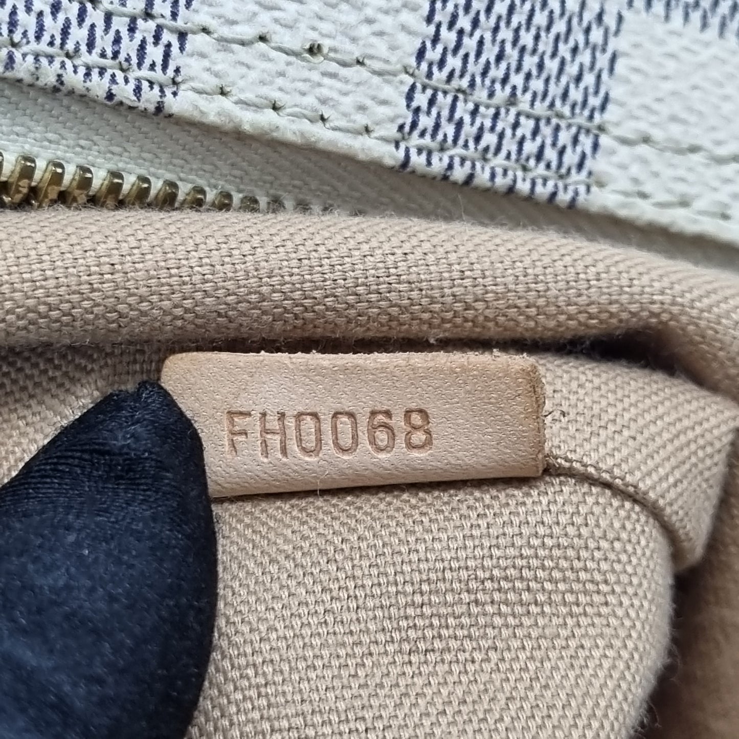 Louis Vuitton Naviglio Messenger Bag Damier Azur Ghw