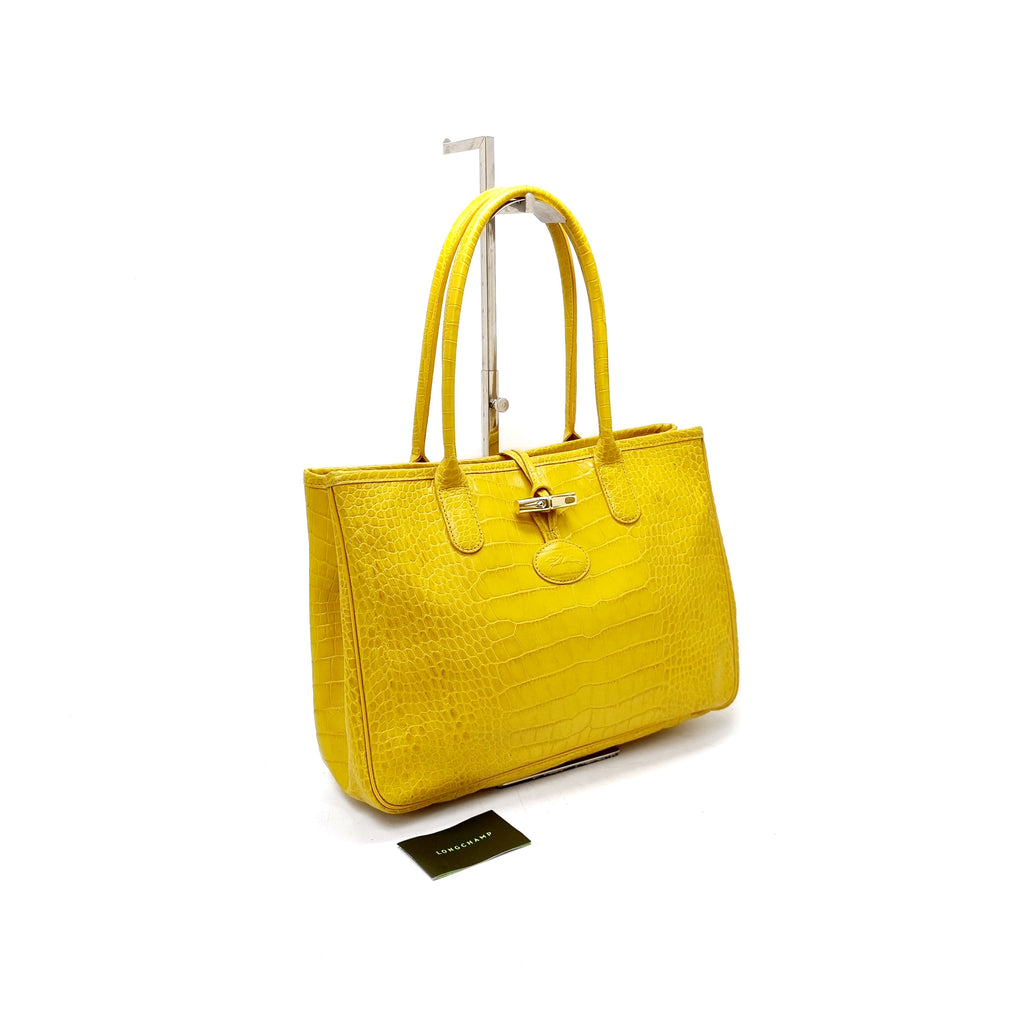Longchamp Roseau Top Handle Shoulder Tote Handbag