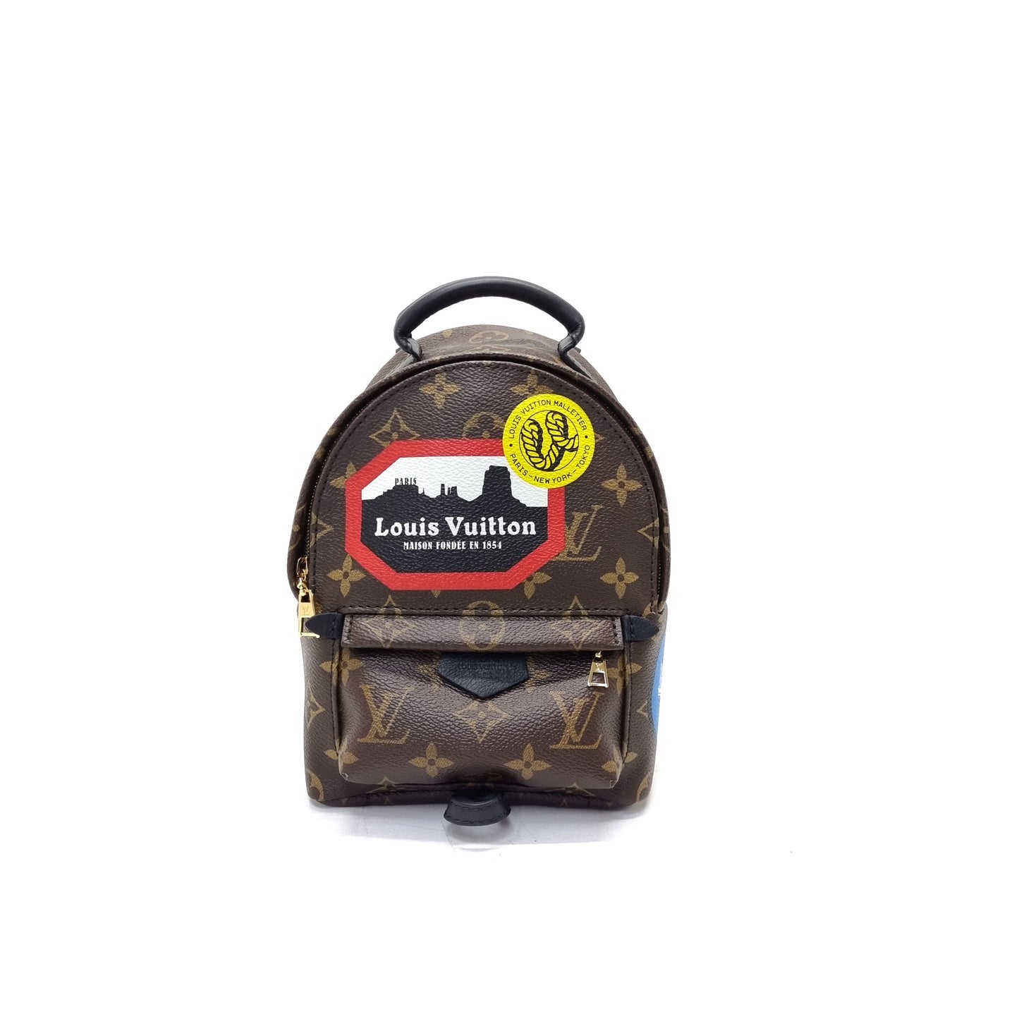 Louis Vuitton Mini Palm Spring World Tour Backpack Monogram Ghw