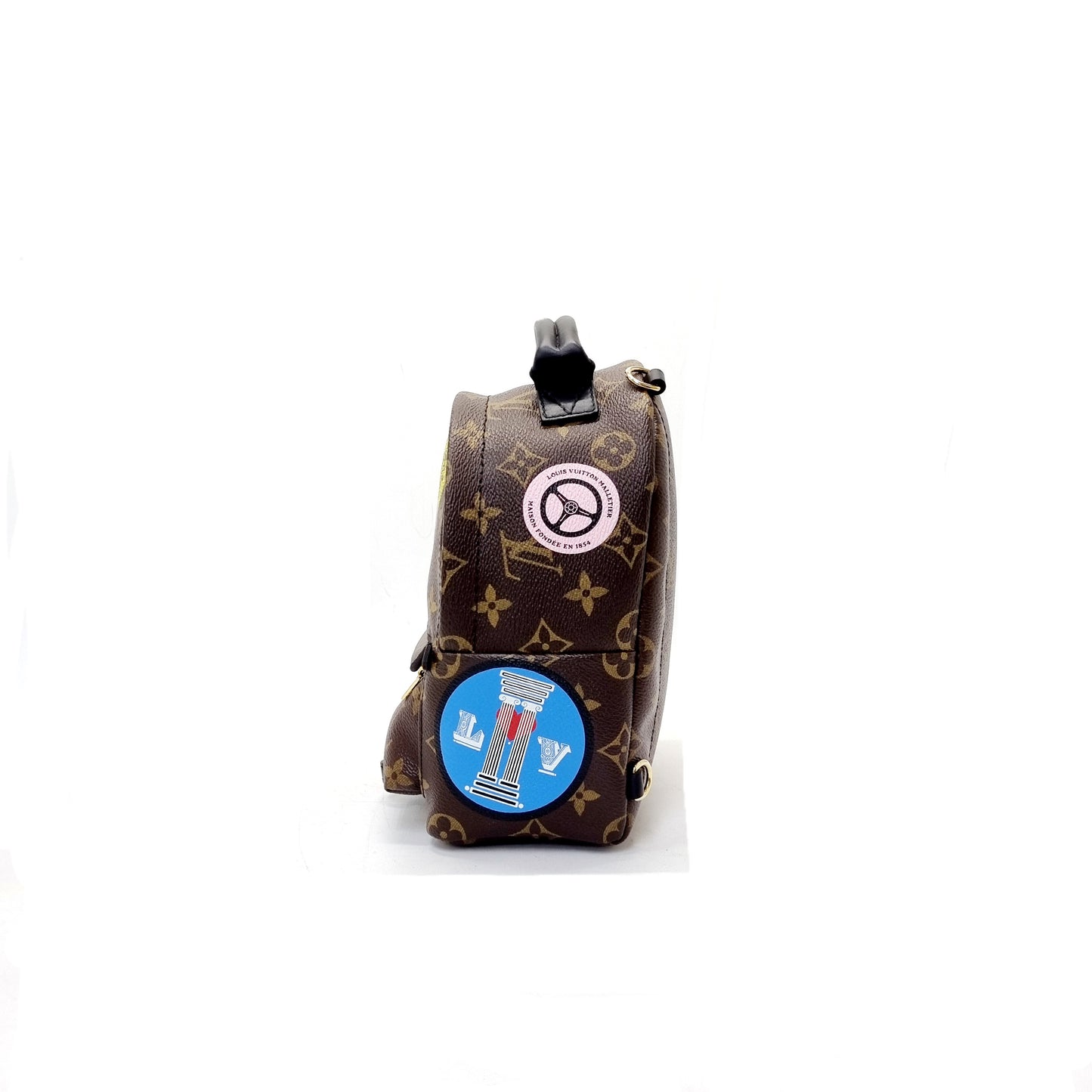 Louis Vuitton Mini Palm Spring World Tour Backpack Monogram Ghw