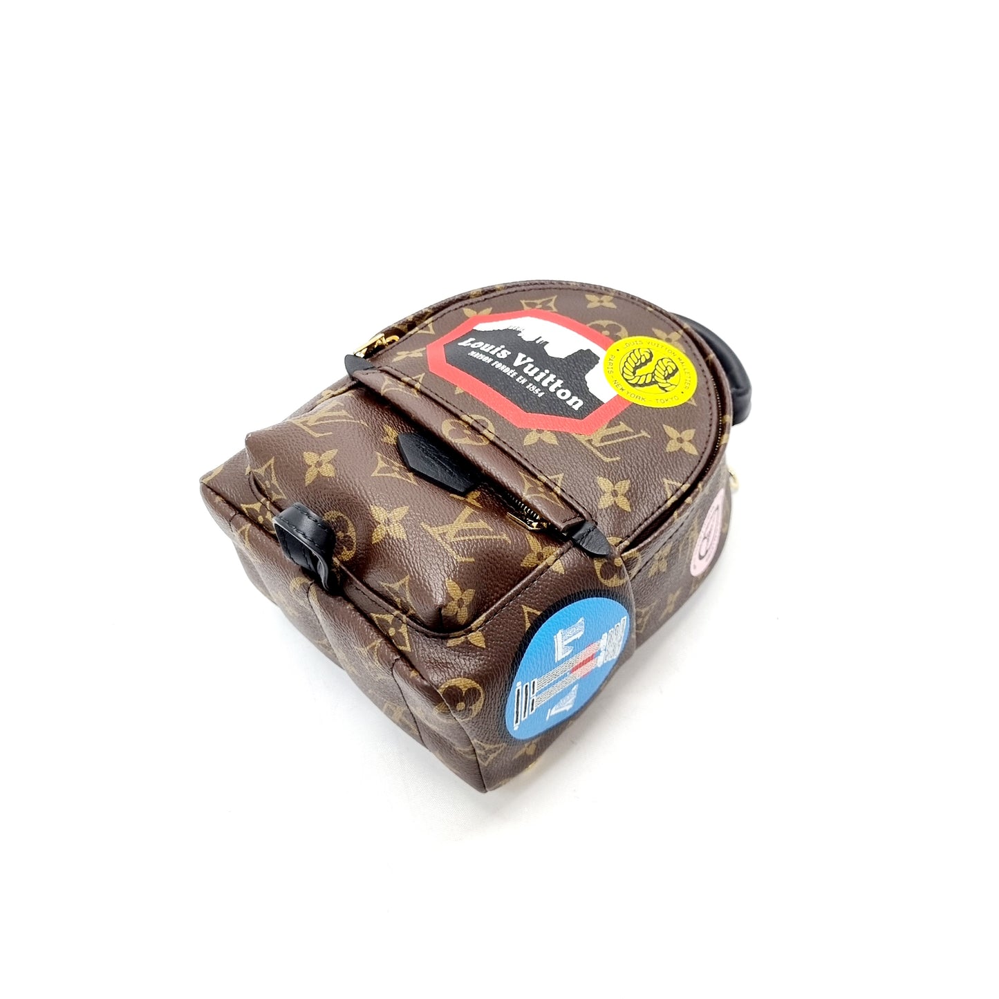 Louis Vuitton Mini Palm Spring World Tour Backpack Monogram Ghw