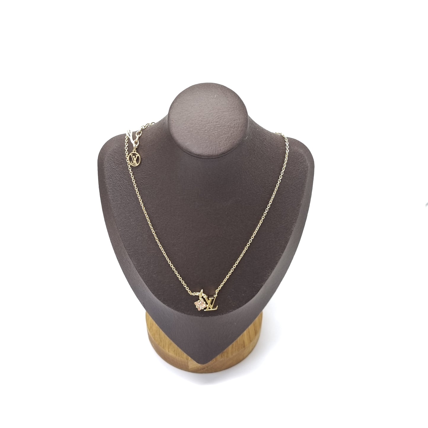 Louis Vuitton Loulougram Necklace Ghw