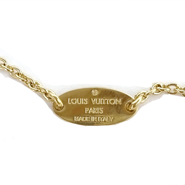 Louis Vuitton Loulougram Necklace Ghw
