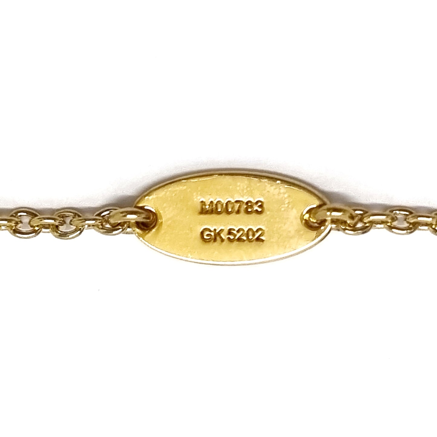 Louis Vuitton Loulougram Necklace Ghw