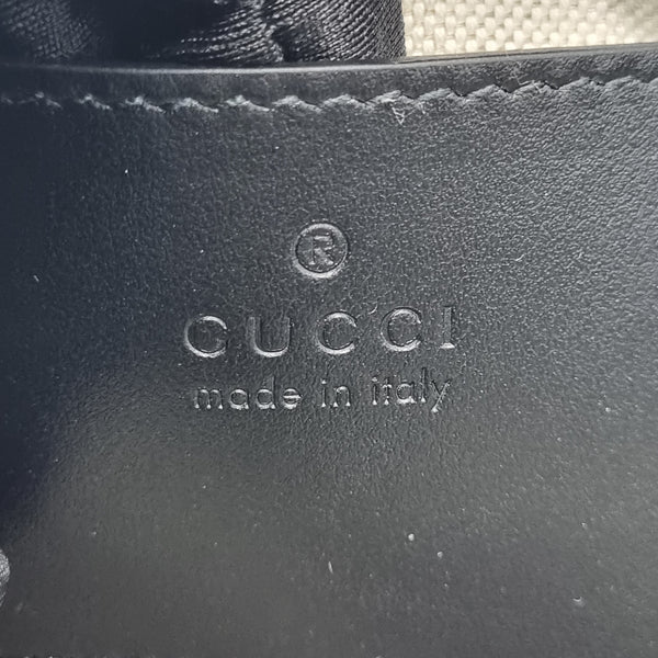 Gucci GG Embossed Mini Leather Tote Shw (Black)