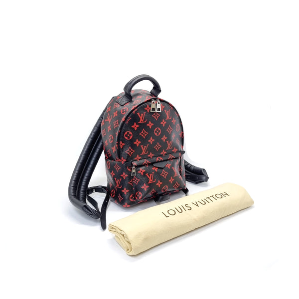 Louis Vuitton Palm Springs PM Monogram Infrarouge Red/Black Shw