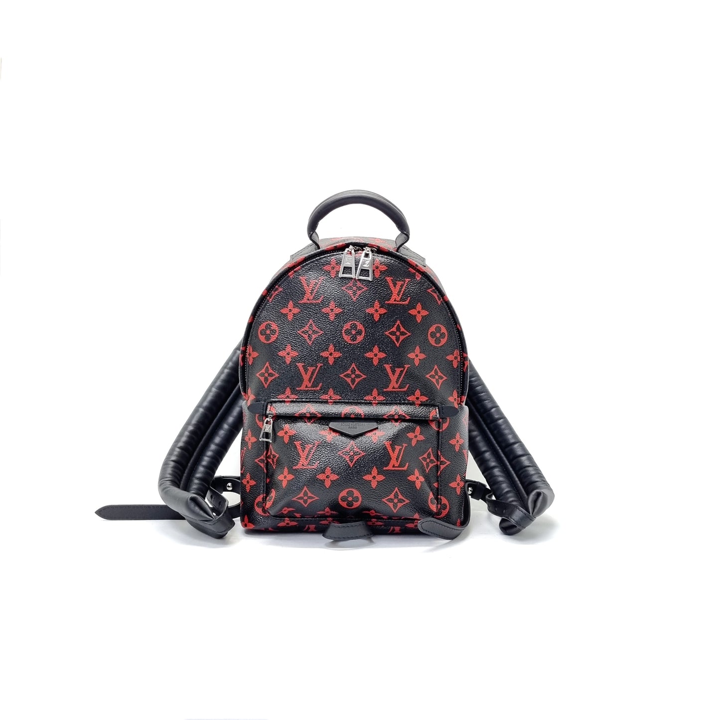 Louis Vuitton Palm Springs PM Monogram Infrarouge Red/Black Shw