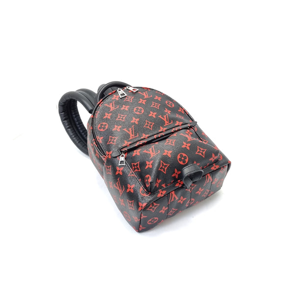 Louis Vuitton Palm Springs PM Monogram Infrarouge Red/Black Shw