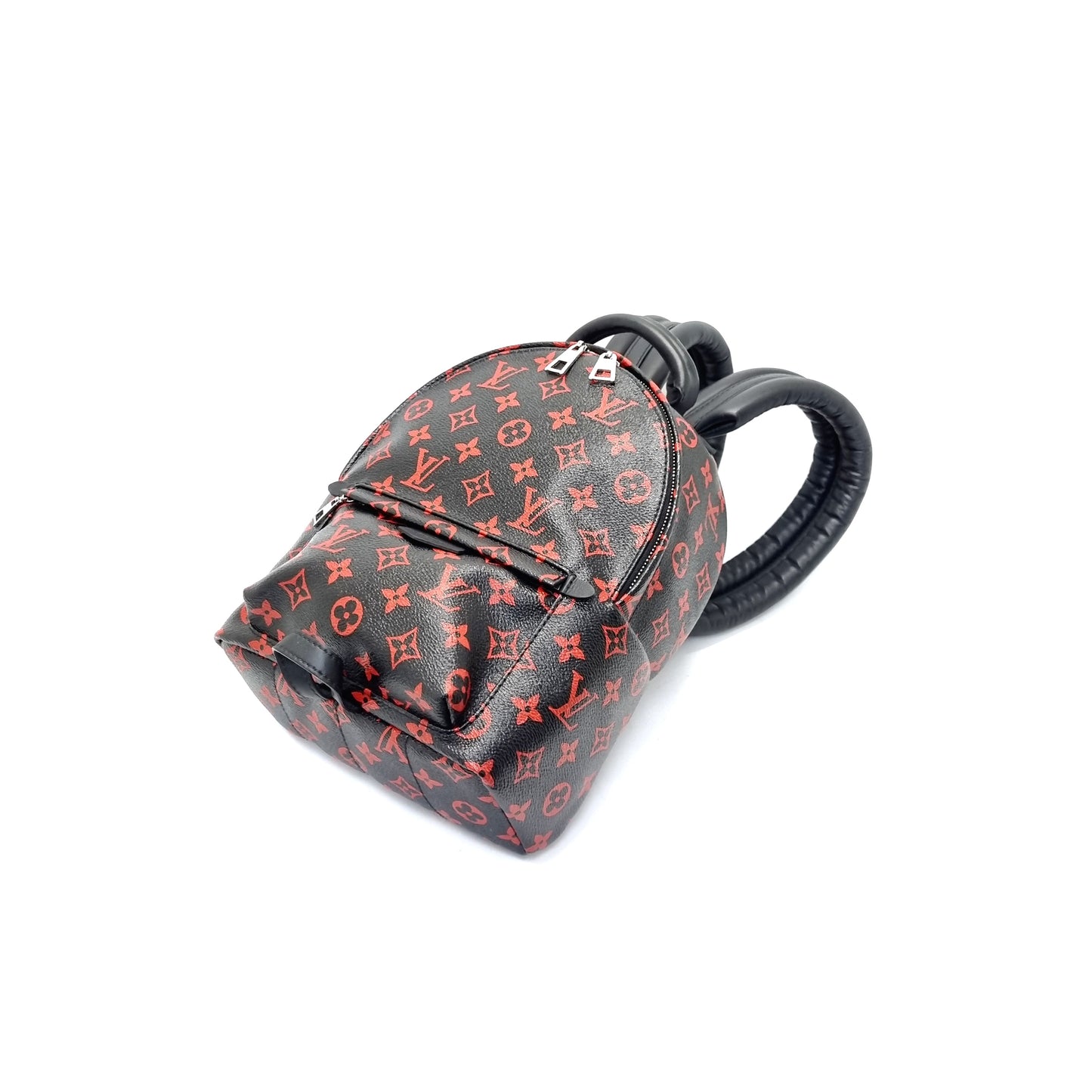 Louis Vuitton Palm Springs PM Monogram Infrarouge Red/Black Shw