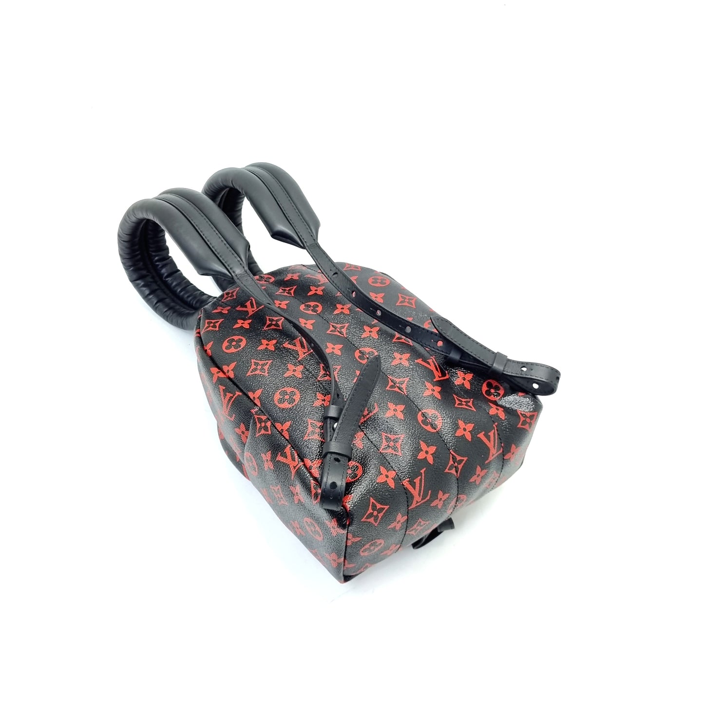 Louis Vuitton Palm Springs PM Monogram Infrarouge Red/Black Shw