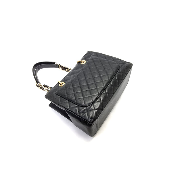 Chanel GST Caviar Ghw (Black)