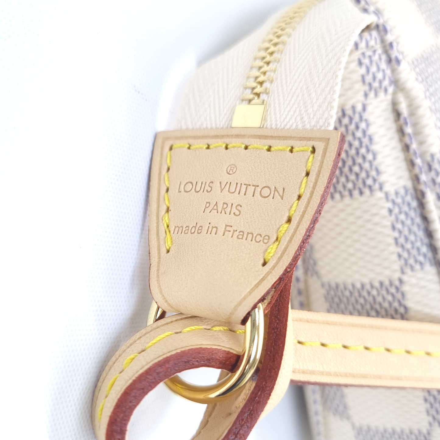 Louis Vuitton Pochette Accessories Ghw (Damier Azur)
