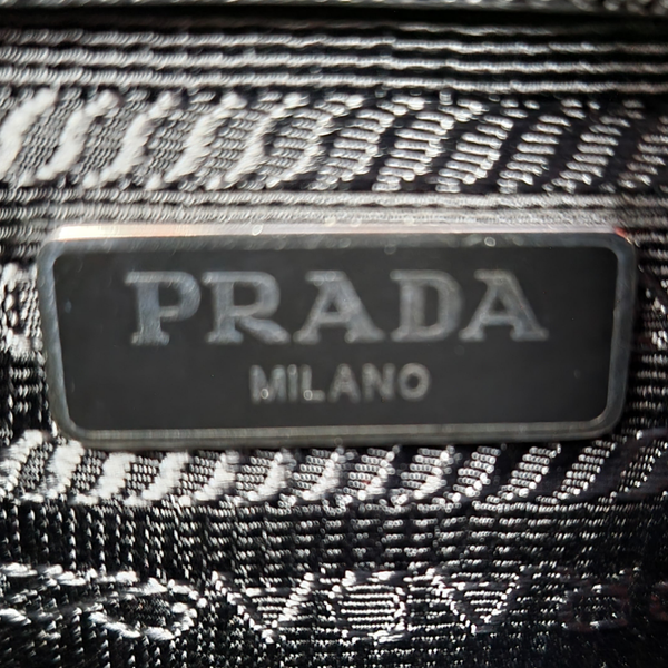 Prada 1BB846 Nylon Mini Boston Re-Edition with Pouch Shw (Black)