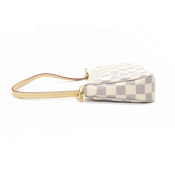 Louis Vuitton Pochette Accessories Ghw (Damier Azur)