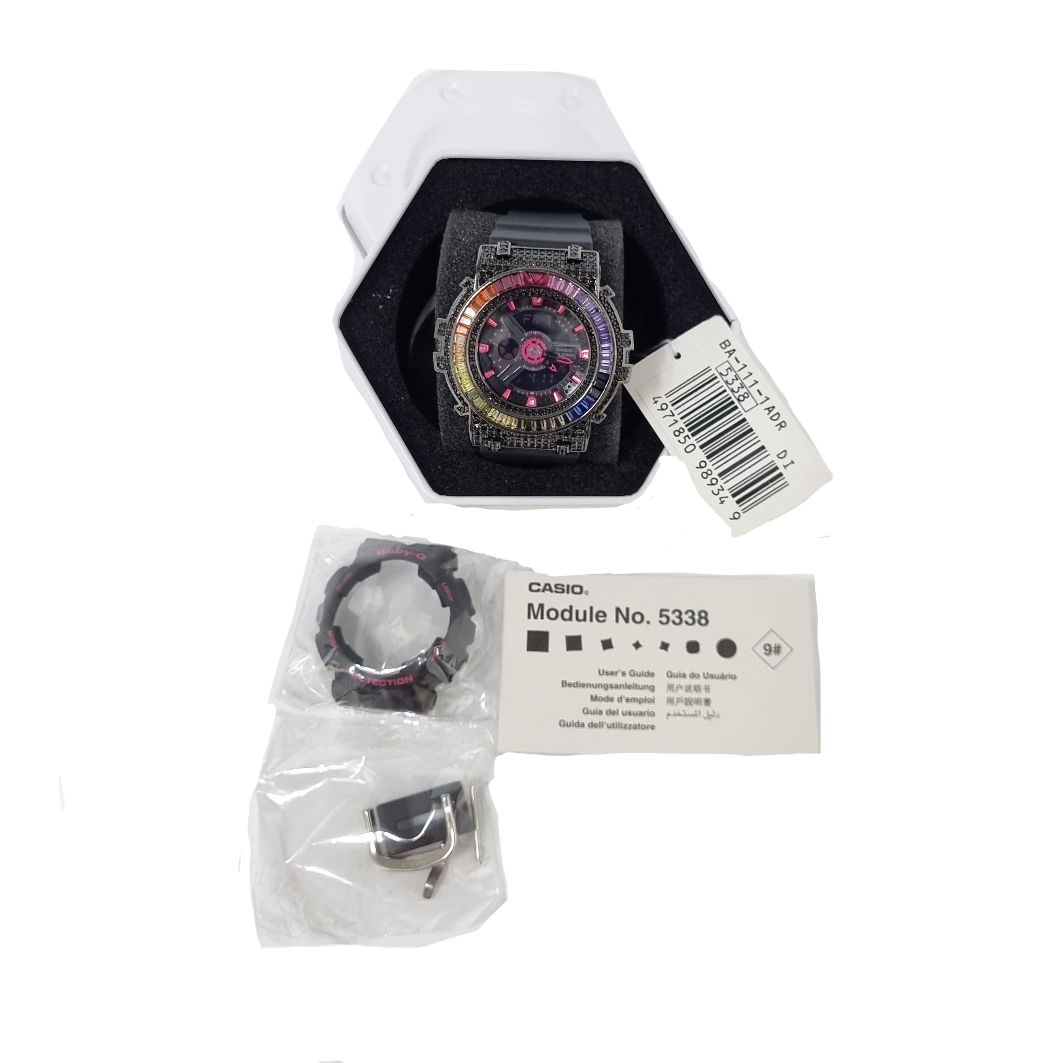 G-SHOCK Watch Casio Kaira Rainbow Black Casing
