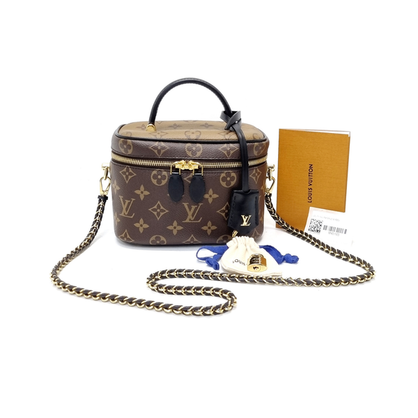 Louis Vuitton Vanity PM Monogram Reverse Ghw